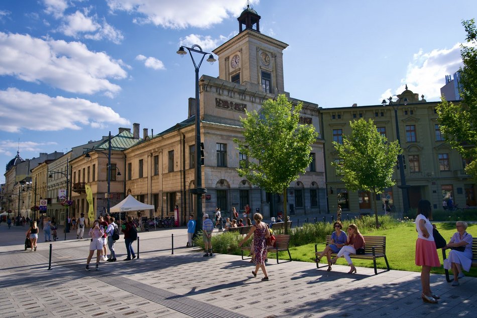 Plac Wolności w Łodzi