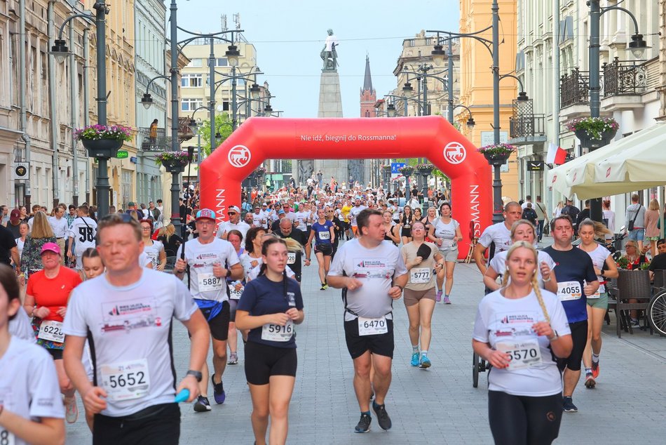 Bieg Ulicą Piotrkowską Rossmann Run 2024