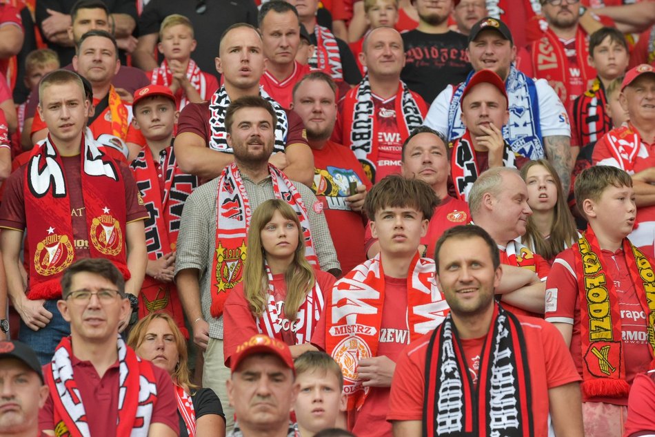 Kibice na meczu Widzewa Łódź kontra GKS Katowice. Byłeś/aś? Znajdź się w galerii