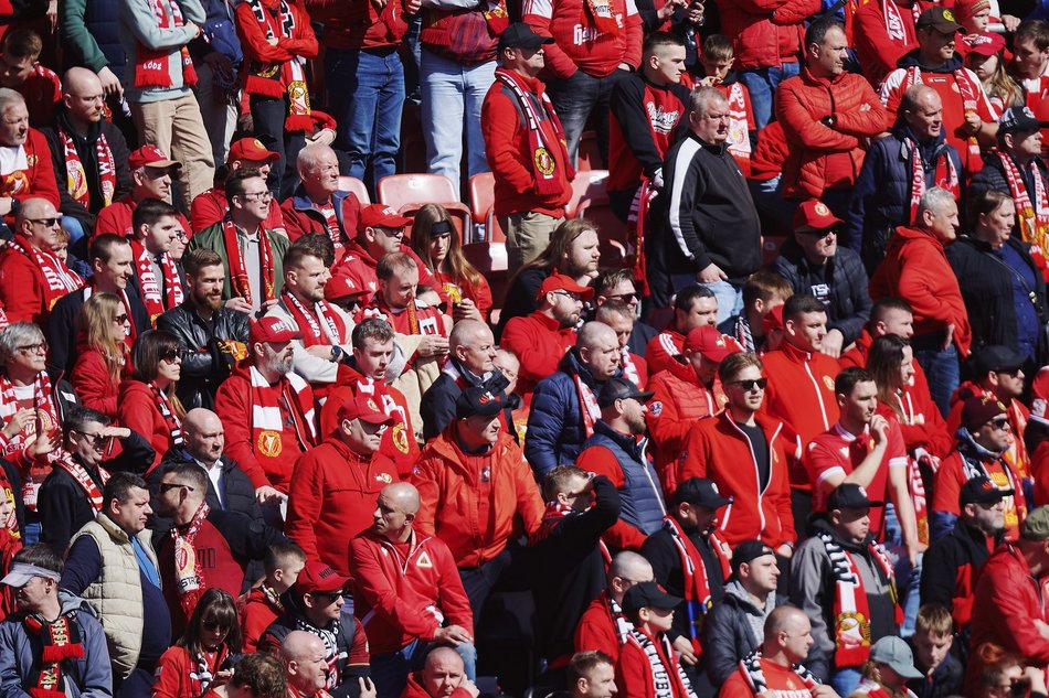 Kibice na meczu Widzewa Łódź z Motorem Lublin. Byłeś? Odszukaj się na trybunach