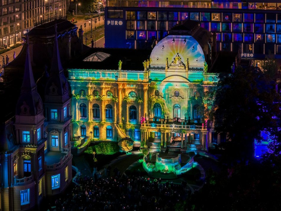 Light Move Festival Łódź 2025 z lotu ptaka! Te widoki zachwycą każdego!