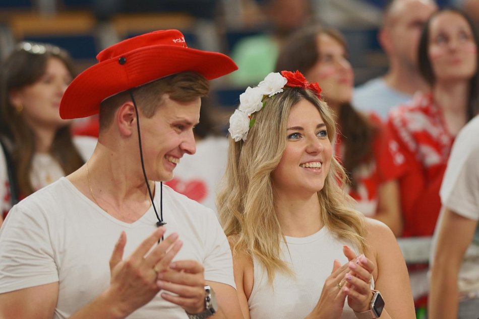Łódź. Polska gra z Brazylią! Pełne trybuny w Atlas Arenie w Łodzi