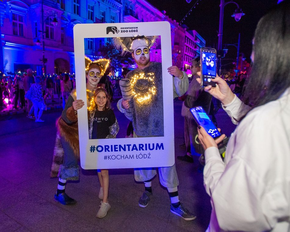 Piotrkowska podczas Light Move Festival 2023