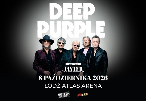 Łódź. Deep Purple w Atlas Arenie. Legendy rocka ponownie wystąpią w Łodzi!