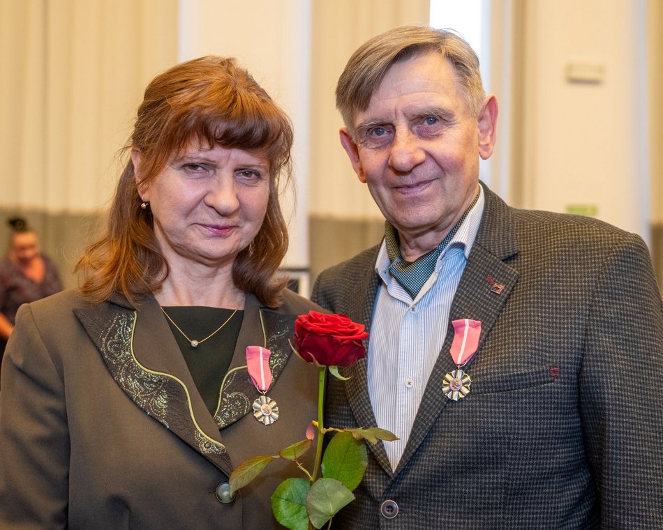 Łódź. Medale za długoletnie pożycie małżeńskie