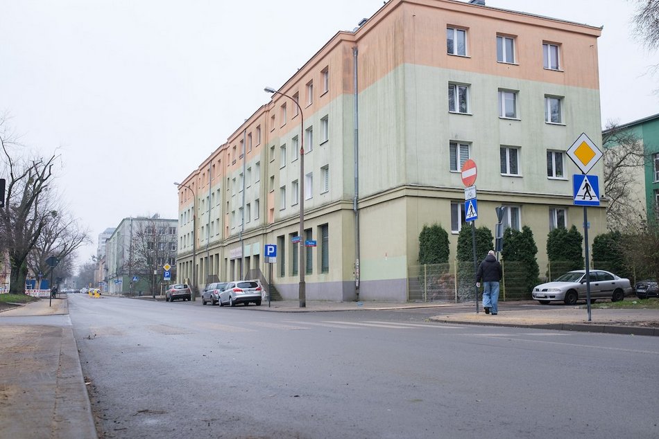 Łódź. Koniec remontu Organizacji WiN w Łodzi. Powrót ruchu, nowa jezdnia i chodniki