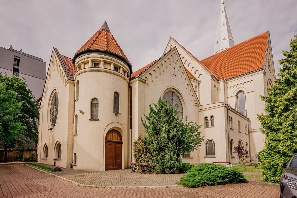 Łódź. Kościół ewangelicko-augsburski św. Mateusza - ul. Piotrkowska 279/283