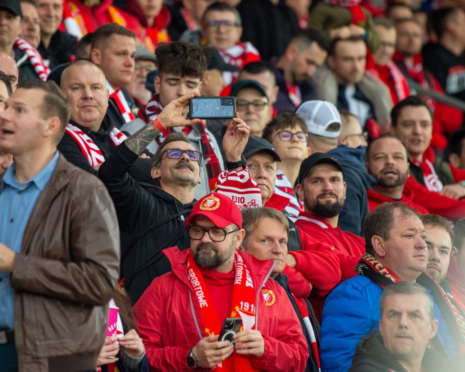 Łódź. Widzew Łódź - Jagiellonia Białystok. Byłeś/aś na meczu? Znajdź się w galerii zdjęć