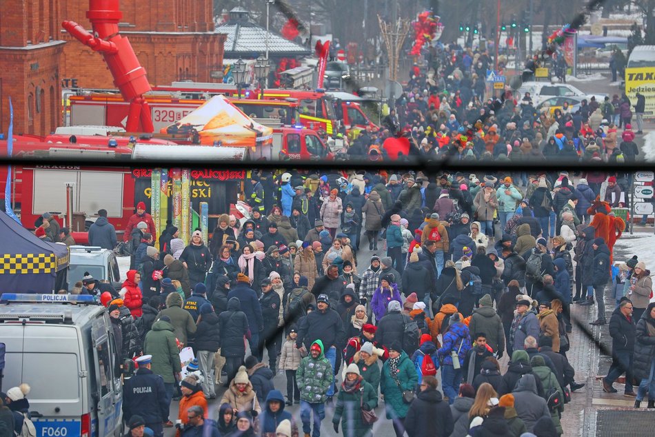 Łódź. Byłeś w Manufakturze na WOŚP 2026 w Łodzi? Znajdź się na zdjęciach!