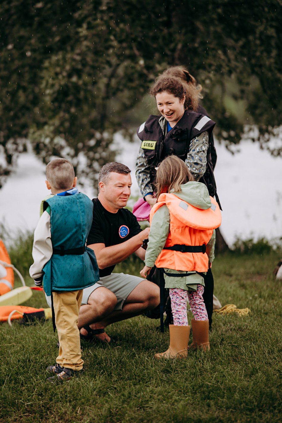 Rodzinny piknik na Stawach Stefańskiego