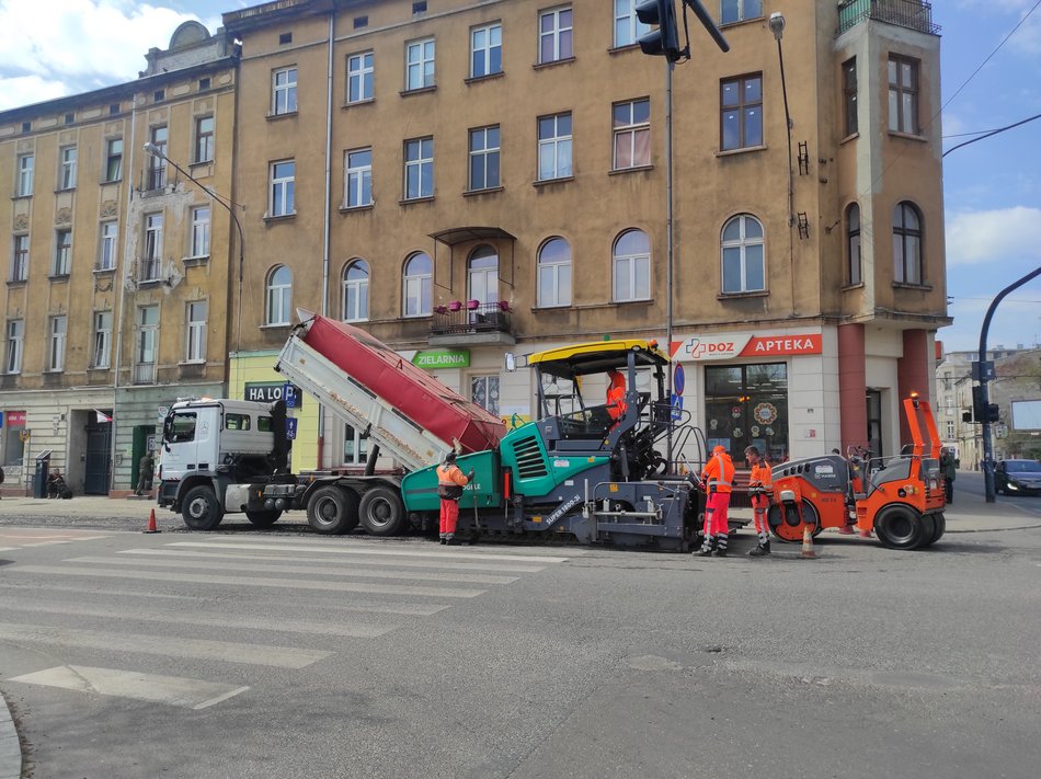 Wyremontowane drogi w Łodzi