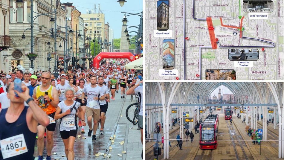 Rossmann Run 2026. Bieg Ulicą Piotrkowską, trasa, mapa, zmiany w ruchu i MPK Łódź