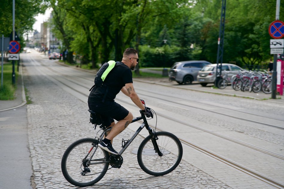 Pierwsza wycieczka rowerowa z Zieloną Łodzią w 2024 r.