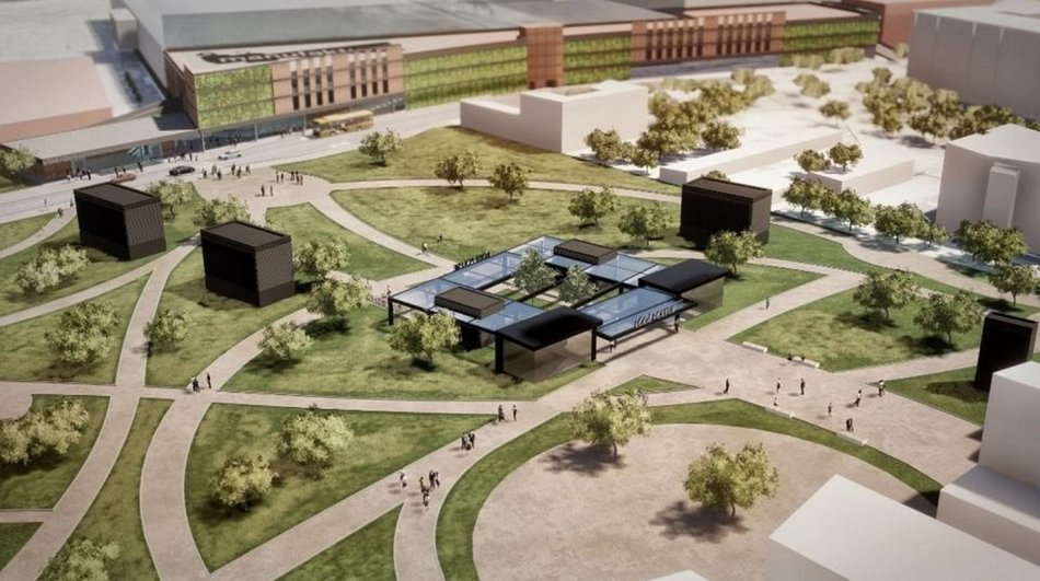 Tunel średnicowy Łódź - stacja Łódź Koziny