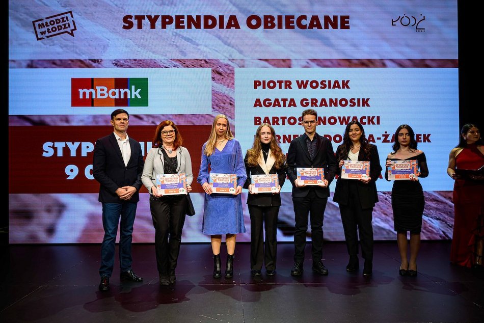 Łódź. Młodzi w Łodzi 2025. Stypendia dla najzdolniejszych rozdane