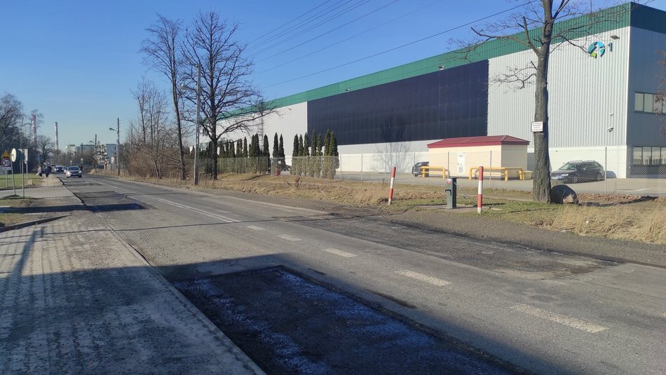 Remont cząstkowy na ul. Zakładowej