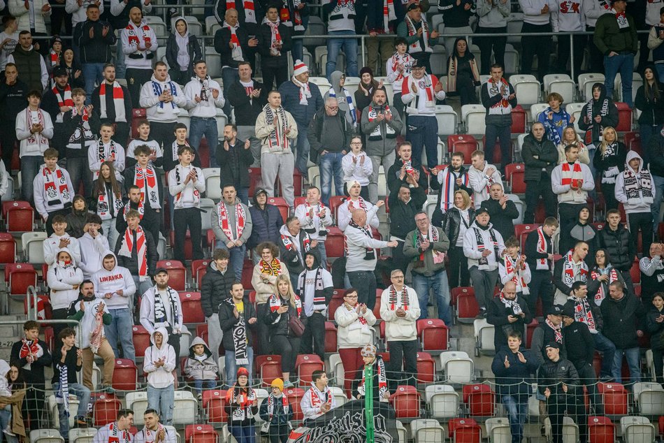 Kibice na meczu ŁKS Łódź z Odrą Opole. Byłeś/aś? Znajdź się w galerii!
