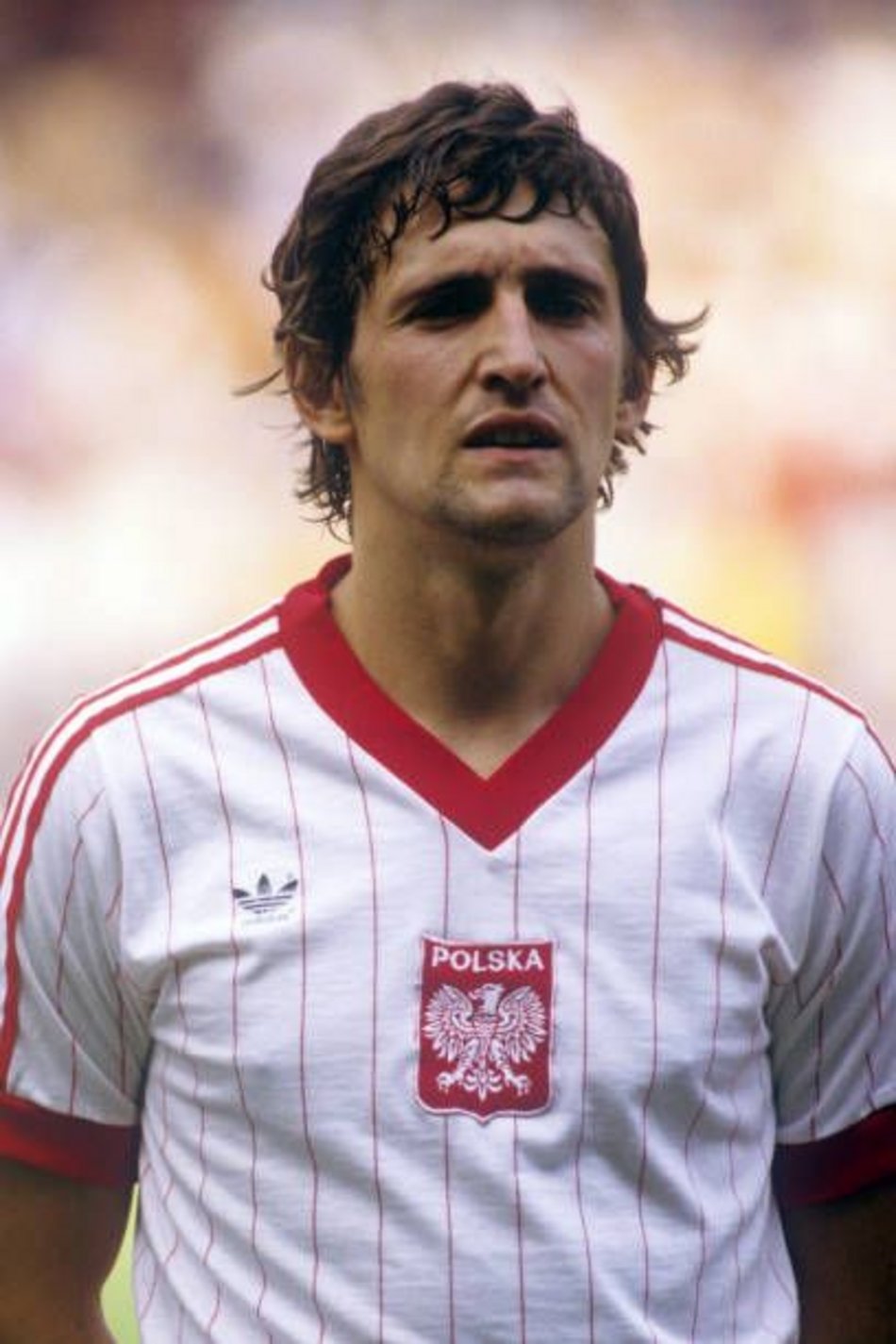 Łódź. Piłkarz Marek Dziuba