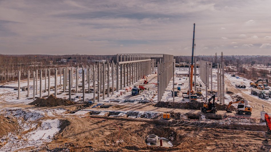 Praca w Łodzi. Nowa fabryka pnie się do góry. Będzie 200 miejsc pracy