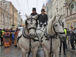 Orszak Trzech Króli na ul. Piotrkowskiej w Łodzi