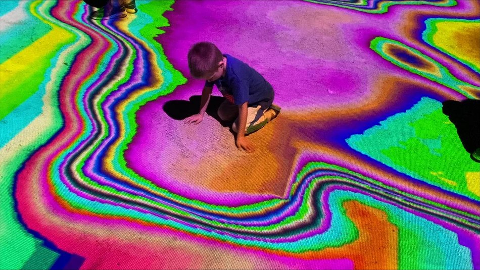 Strefa dla dzieci na Light Move Festival 2025 Łódź