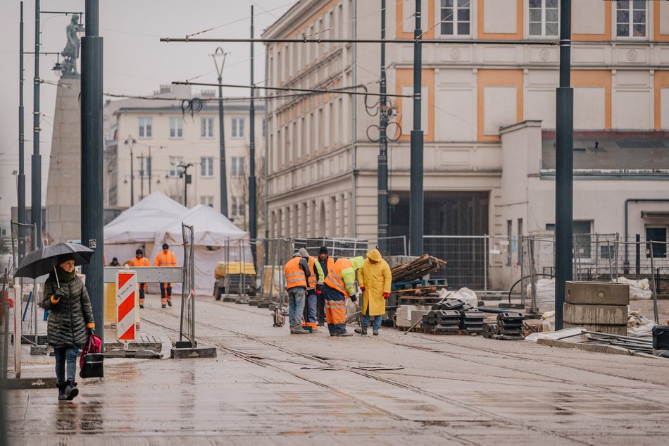 Remont skrzyżowania Legionów i Zachodniej