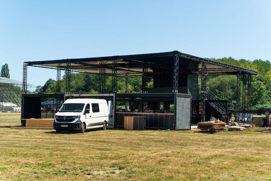 Łódź. Audioriver 2025 w Łodzi tuż tuż! Powstają już sceny festiwalowe