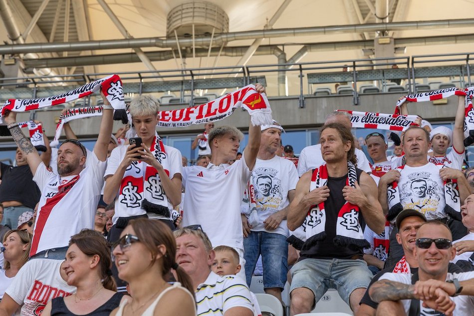 Łódź. Kibice na meczu ŁKS Łódź ze Stalą Mielec. Byłeś? Odszukaj się w naszej galerii