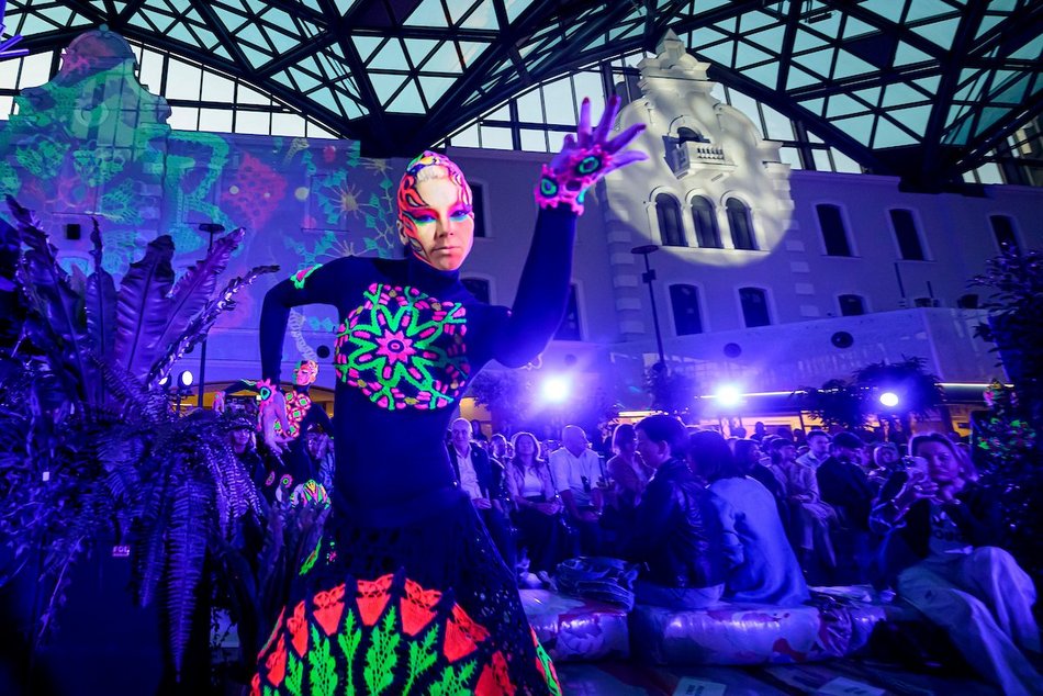 Łódź. Trend Station. Niezwykły pokaz mody na dworcu Łódź Fabryczna