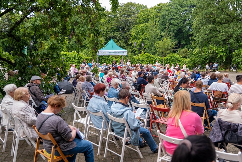 Łódź. Letnie Koncerty w Altanie w Łodzi. Subito Quartet wystąpił w parku Źródliska