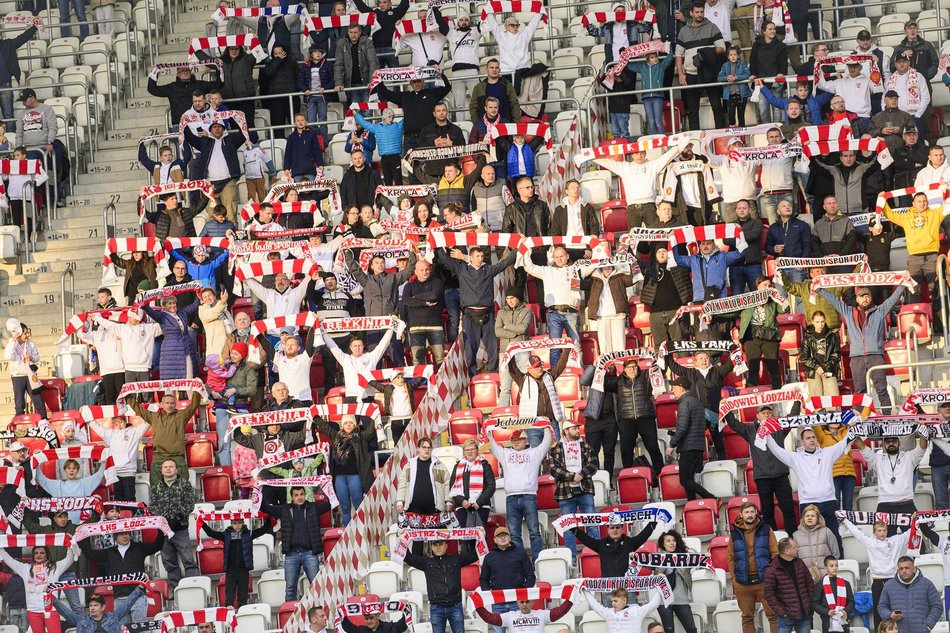 Kibice na meczu ŁKS Łódź ze Stalą Stalowa Wola. Byłeś na trybunach? Odszukaj się w naszej galerii!
