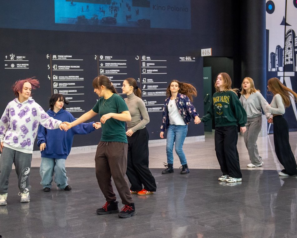 EC1 Łódź - belgijkę tańczą licealiści z II LO, III LO i XI LO