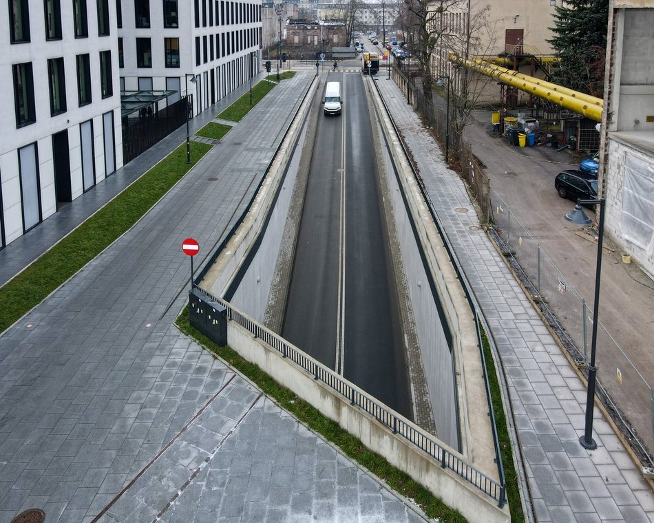 Podziemna ulica Hasa w Nowym Centrum Łodzi