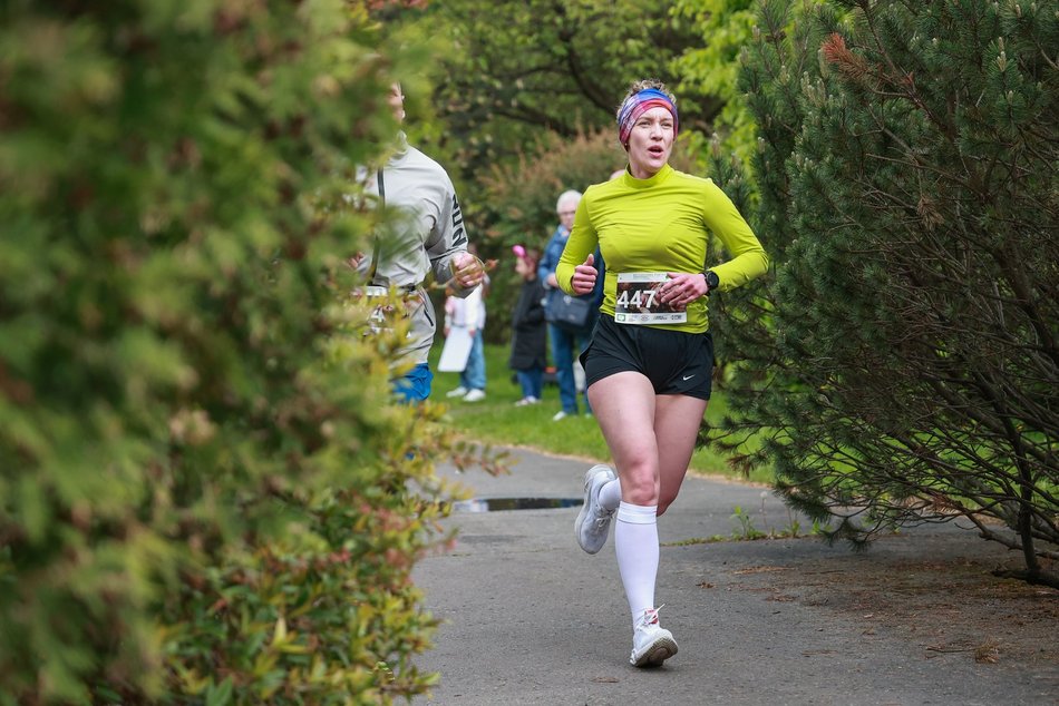 Łódź. Botaniczna Piątka. Setki łodzian pobiegły w Ogrodzie Botanicznym w Łodzi