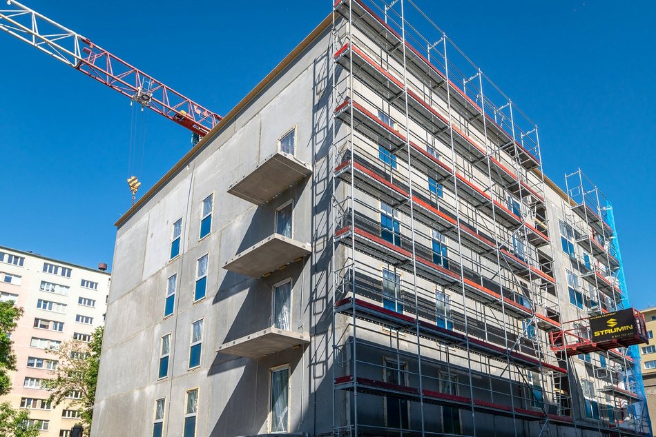 Łódź. Nowe mieszkania miejskie przy Młynarskiej w Łodzi