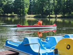 Łódź. Park na Młynku w Łodzi