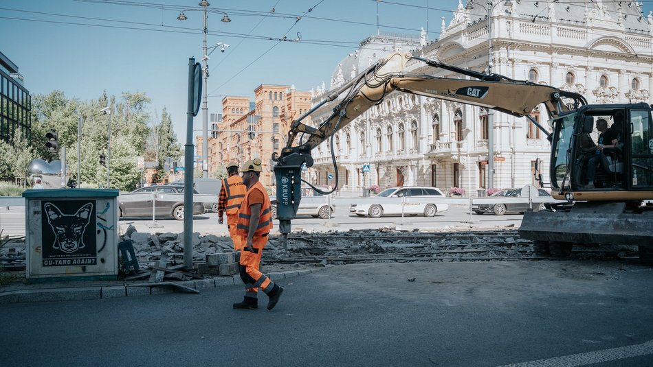 Łódź. Remont torowiska na Zachodniej. Ważne zmiany w ruchu przy Manufakturze