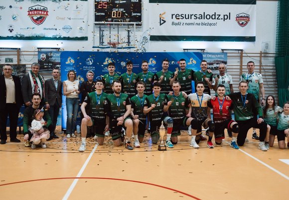 Łódź. Siatkarze Resursy Łódź