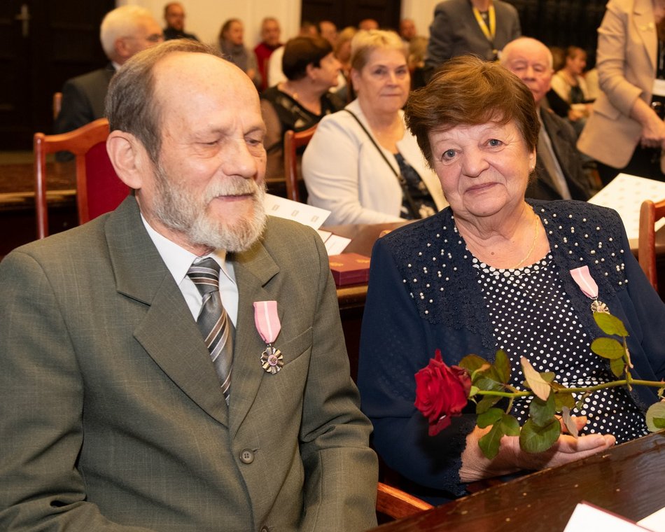 Medale dla małżeństw z Łodzi