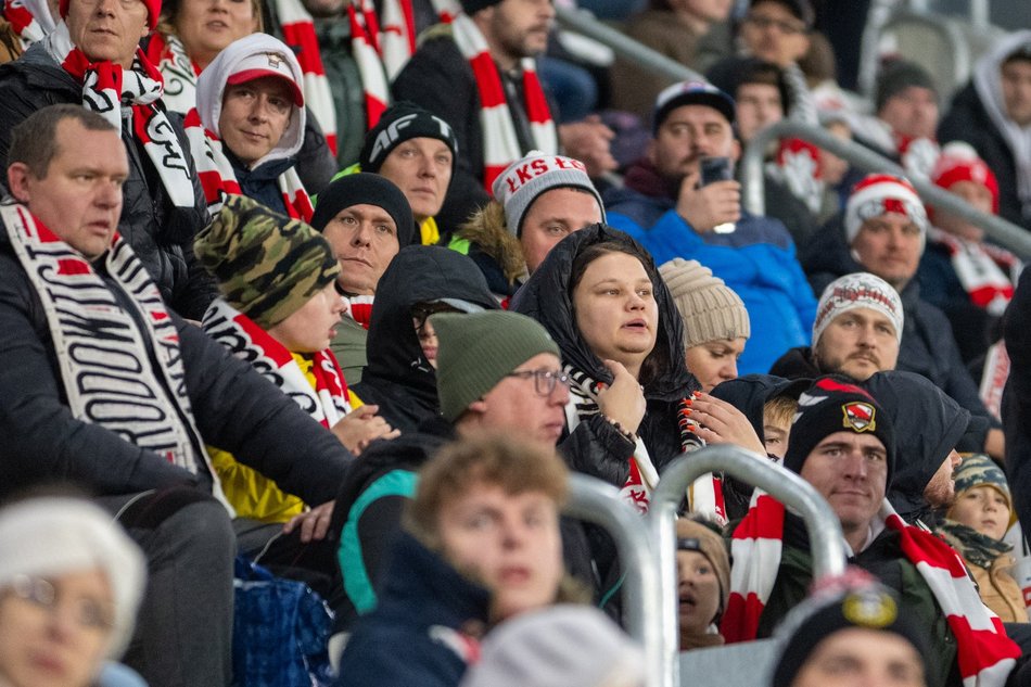 Kibice na meczu ŁKS Łódź z GKS Katowice. Byłeś/aś? Odszukaj się w galerii