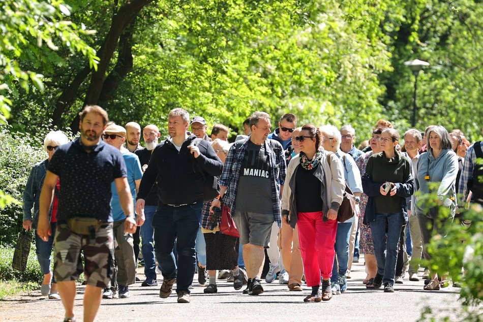 Spacer o ziołach leczniczych w Ogrodzie Botanicznym w Łodzi