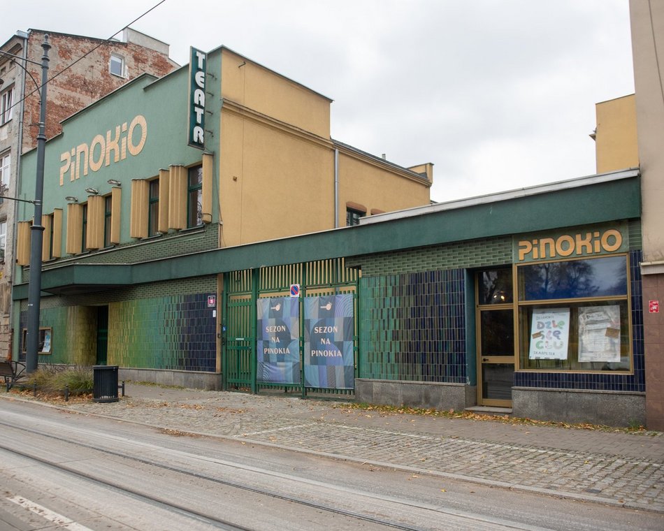 Mozaika na Teatrze Pinokio, ul. Kopernika 16