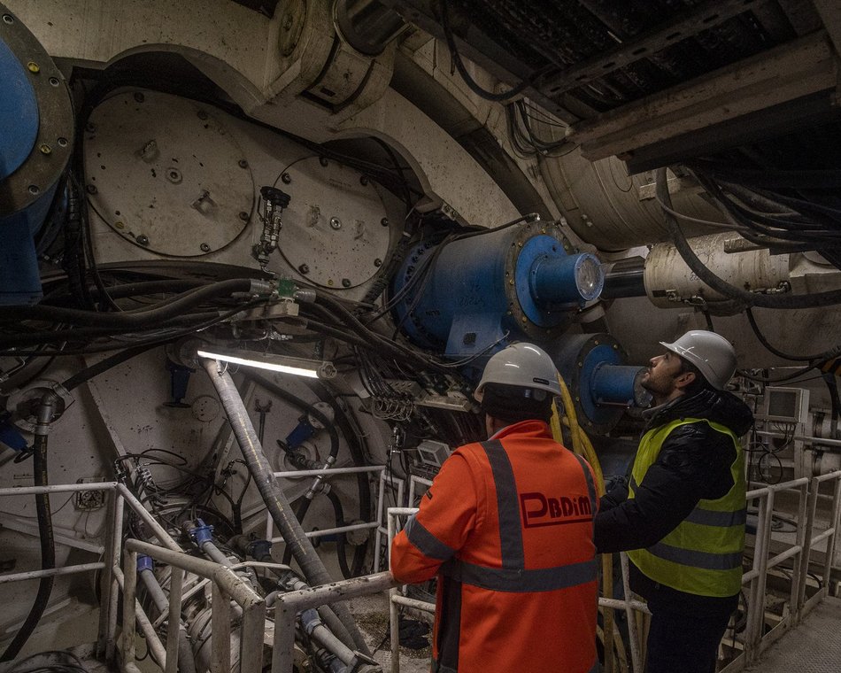 metro lodz tunel srednicowy