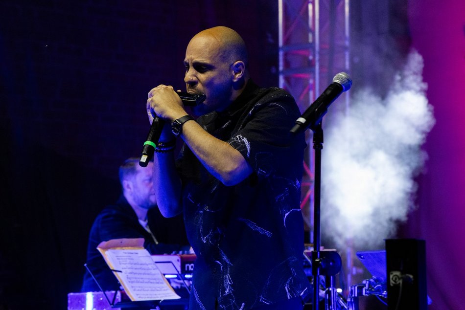 Grégoire Maret na Geyer Music Factory. Wirtuoz harmonijki ustnej wystąpił w Łodzi