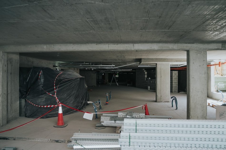 Łódź. Budowa parkingów wielopoziomowych w Łodzi. Powstają kolejne piętra. Kiedy koniec prac?