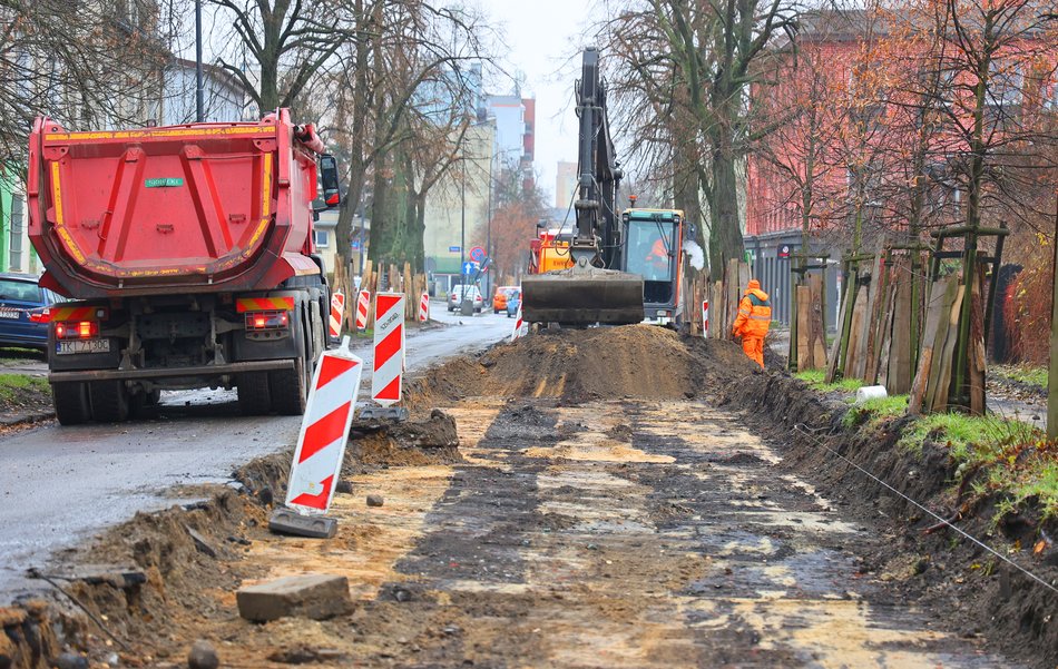 Remont Nowej w Łodzi. Zobacz pierwsze efekty pracy drogowców!