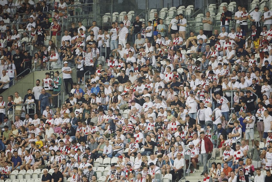 Kibice na meczu ŁKS Łódź z Górnikiem Łęczna. Byłeś/aś? Odszukaj się w galerii