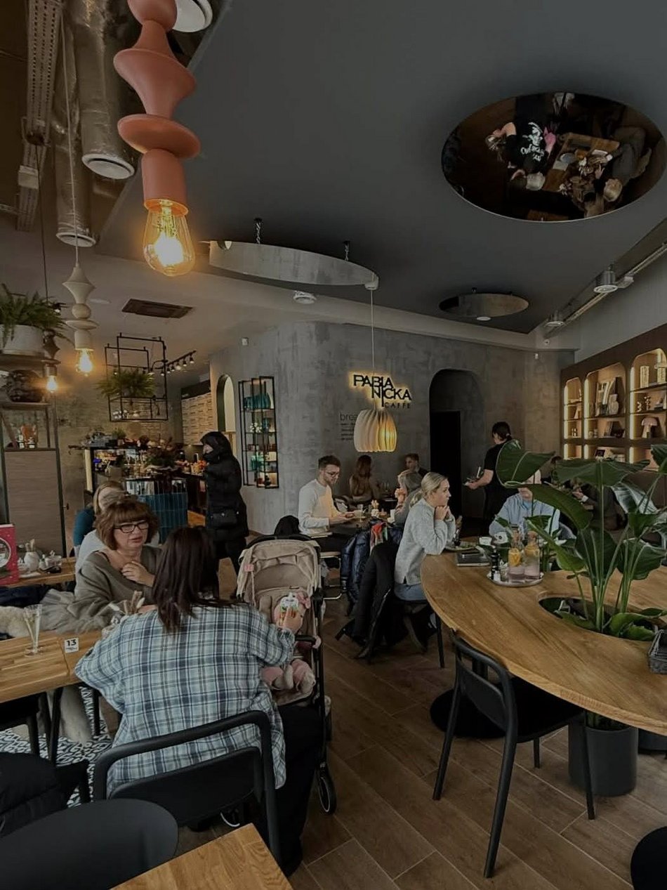 Łódź. Caffe przy Ulicy