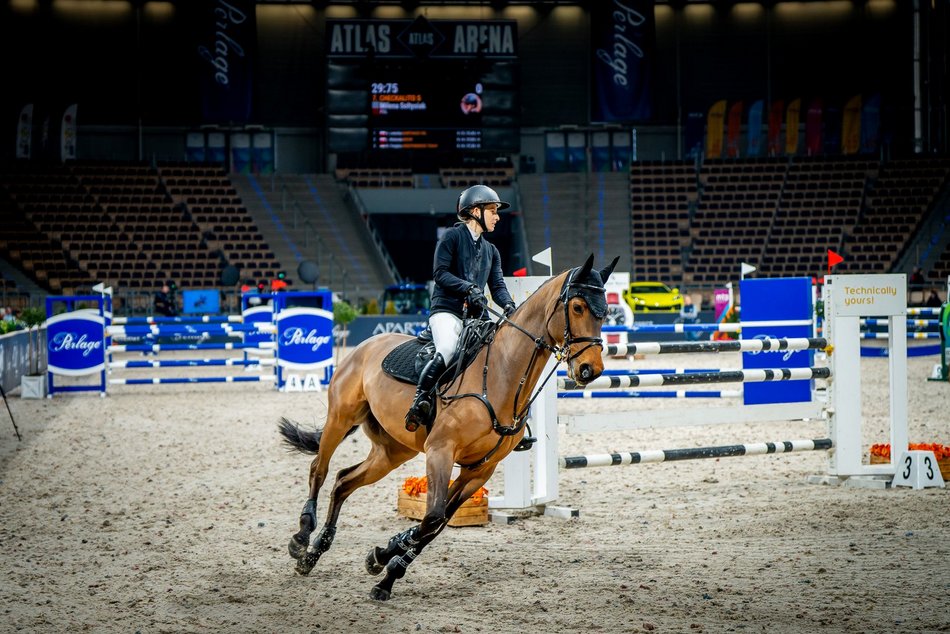 Łódź. Cavaliada Tour w Atlas Arenie w Łodzi wystartowała! Zobacz zdjęcia z pierwszego dnia zmagań