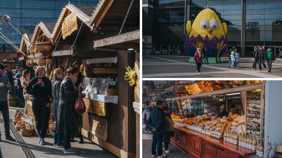 Łódź. Jarmark Wielkanocny w Manufakturze. Regionalne przysmaki, świąteczne ozdoby i więcej